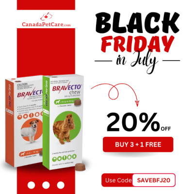CanadaPetCare Black Friday in July - 20% Off Sale
